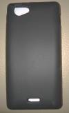 Θήκη για Sony Xperia J ST26I Flat black (OEM) Θήκη για Sony Xperia J ST26I Flat black (OEM)